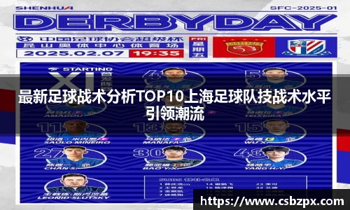 最新足球战术分析TOP10上海足球队技战术水平引领潮流