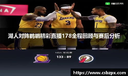 湖人对阵鹈鹕精彩直播178全程回顾与赛后分析